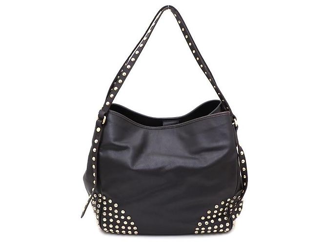 Burberry Borsa Tote e Borsa a Tracolla Canterbury in Pelle Borchiata Marrone - vista 3