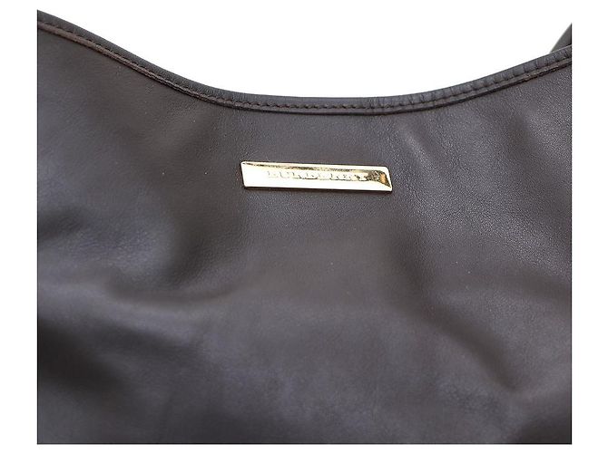 Burberry Borsa Tote e Borsa a Tracolla Canterbury in Pelle Borchiata Marrone - vista 6