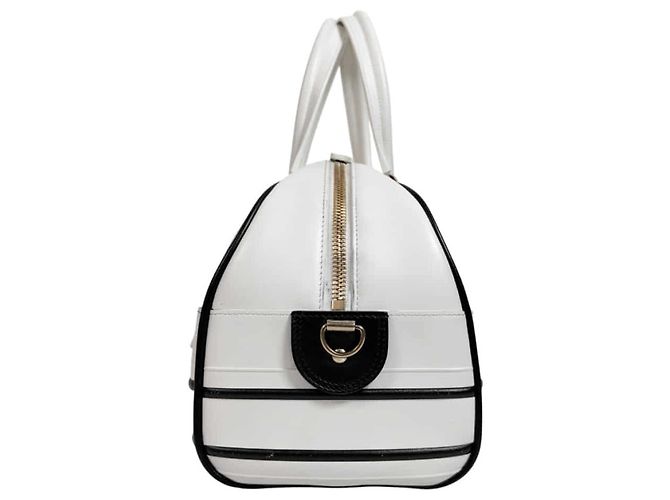 Dior Borsa Bowling Vibe Zip in pelle Borsa Tote Borsa a tracolla Medium White Bianco - vista 7