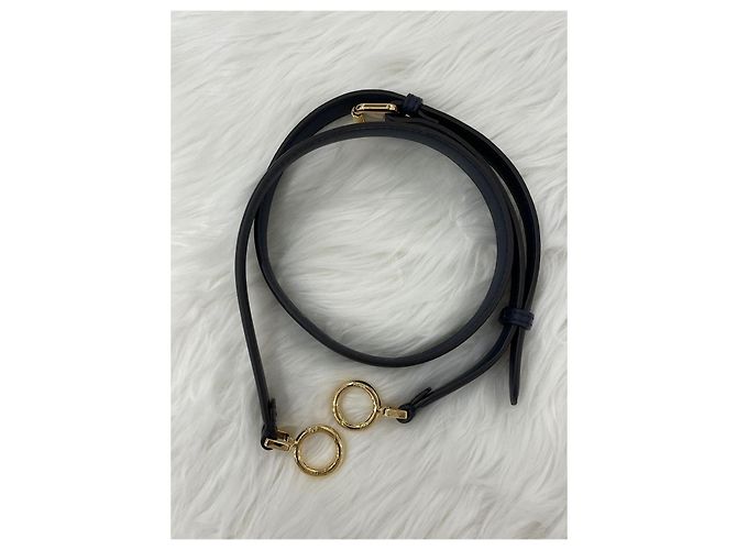 Fendi Peekaboo ISeeU Small FF Fabric D'oro - vista 7