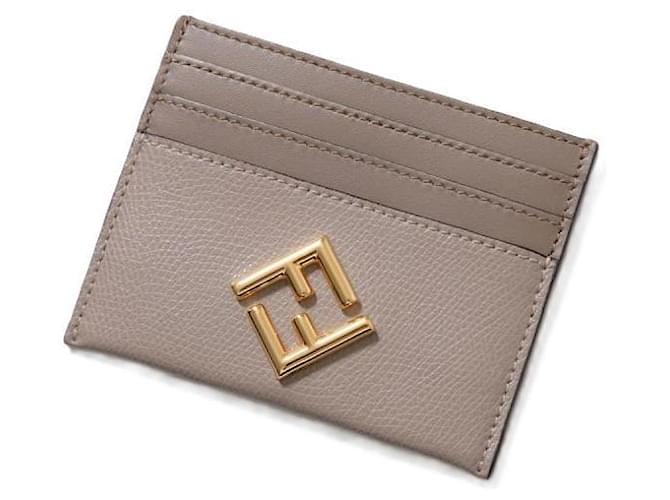 Fendi Tarjetero FF Diamond Castaño - vista 4