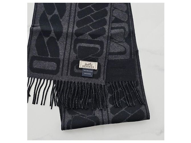 Hermès Clic, C'est Noue Scarf Noir Braun - Ansicht 11