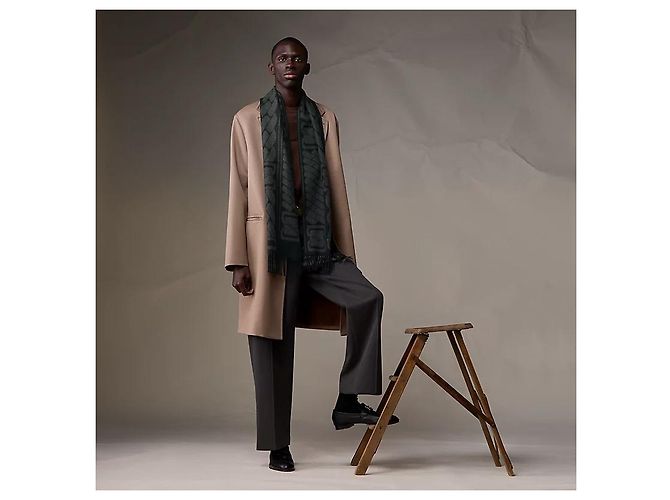 Hermès Clic, C'est Noue Scarf Noir Braun - Ansicht 3
