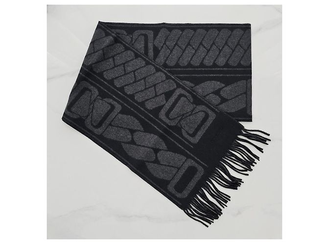Hermès Clic, C'est Noue Scarf Noir Braun - Ansicht 6