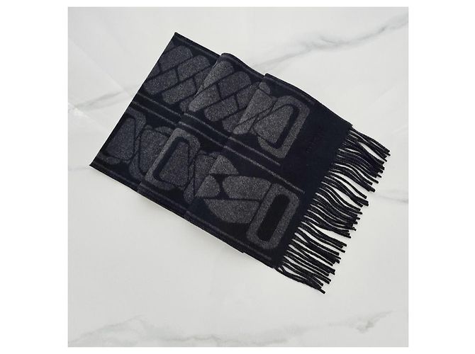 Hermès Clic, C'est Noue Scarf Noir Braun - Ansicht 7