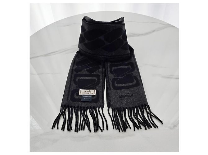Hermès Clic, C'est Noue Scarf Noir Braun - Ansicht 8