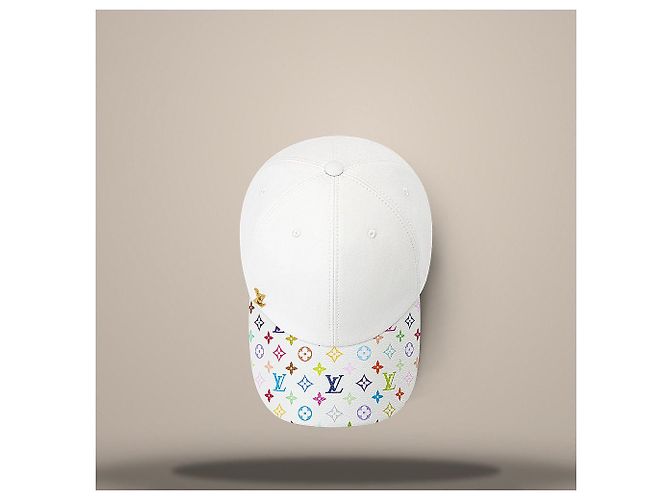 Louis Vuitton Gorra Get Ready White Blanco - vista 4