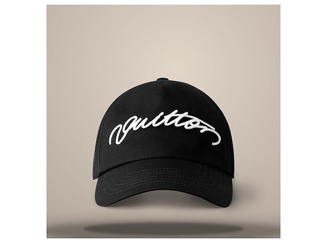 Louis Vuitton Signature Cap Black Schwarz - Ansicht 2