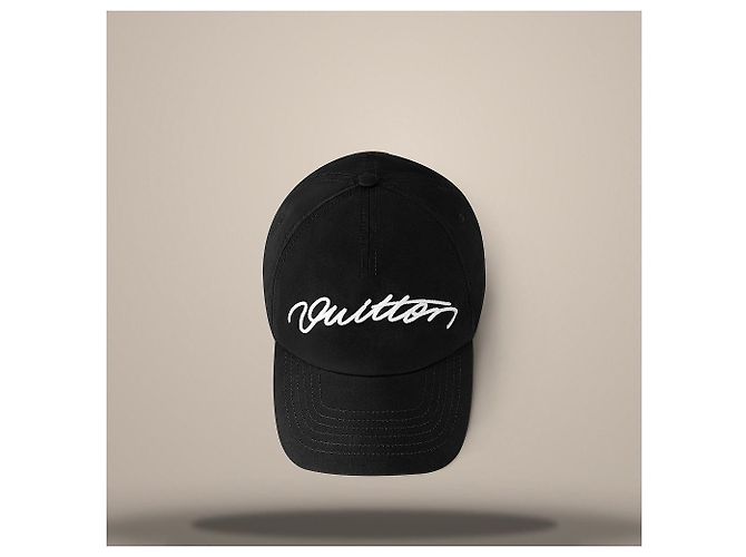 Louis Vuitton Signature Cap Black Schwarz - Ansicht 4