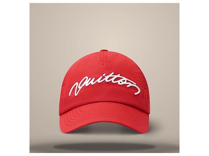 Louis Vuitton Signature Cap Rot - Ansicht 2