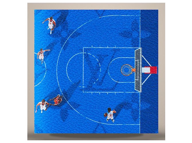 Louis Vuitton Taschenorganizer Basketball Blue Blau - Ansicht 5