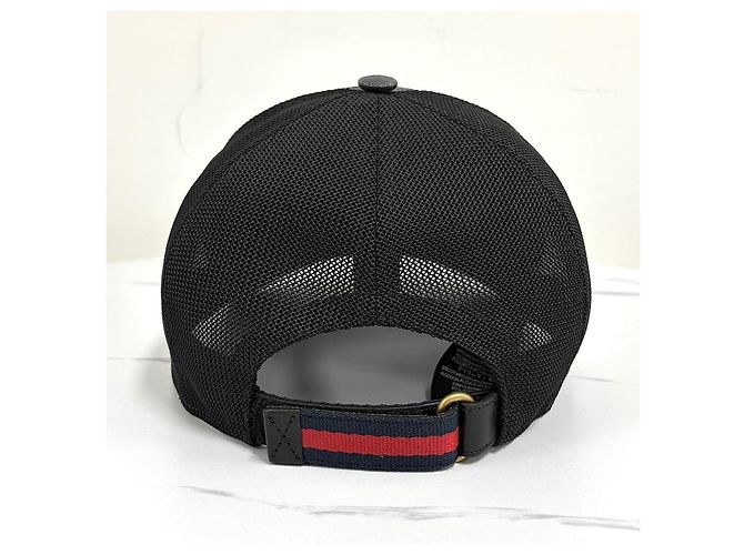 Gucci Supreme Snake Mesh Cap Black Nero - vista 6