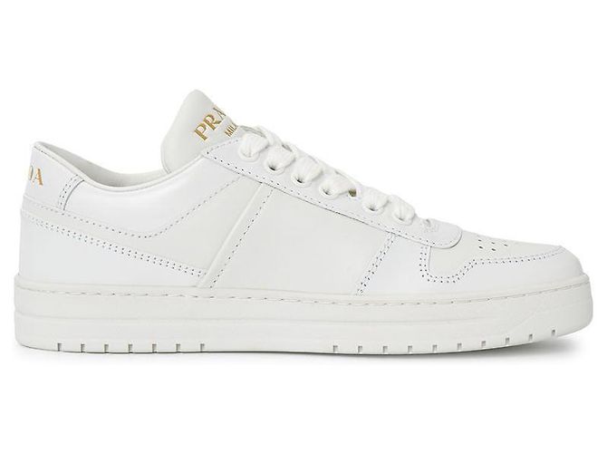 Prada Sneakers Downtown da donna Argento - vista 5