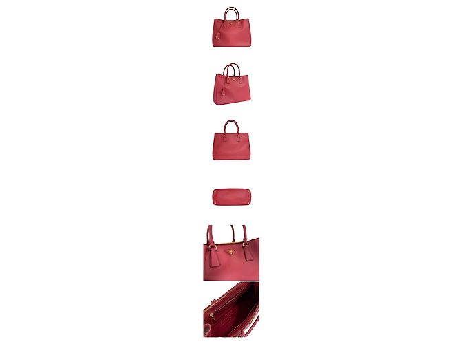 Prada Saffiano Galleria Large Red - vista 2
