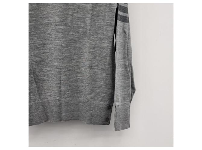 Thom Browne Unbenutzter Pullover aus Merinowolle Braun - Ansicht 5