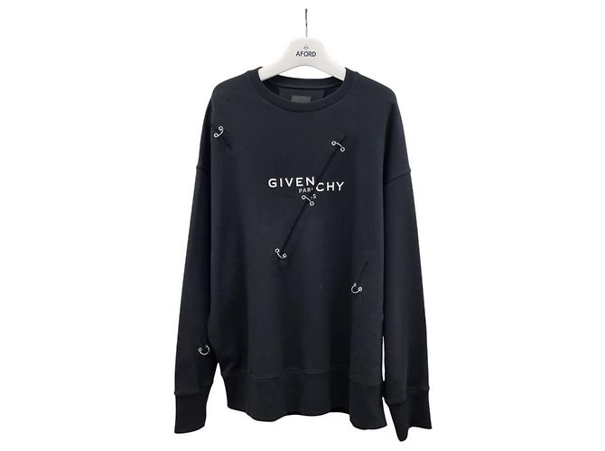 Givenchy Pull en maille avec imprimé logo chaîne Multicolore - vue 4