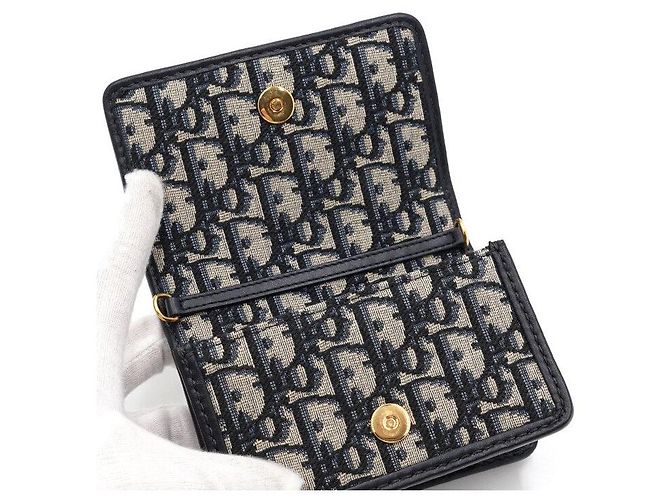 30 Montaigne Dior Borsa a tracolla e crossbody Montaigne Nano Pouch con catena - vista 7
