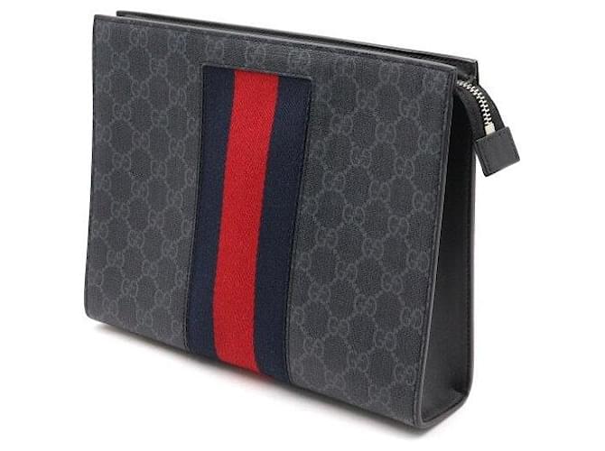 Gucci Borsa a Pochette Marrone - vista 2