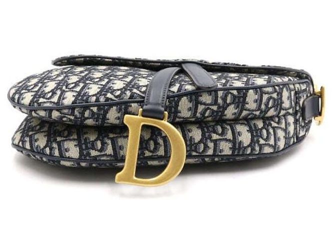 Dior Oblique Canvas Saddle Tote Bag und Schultertasche - Ansicht 8