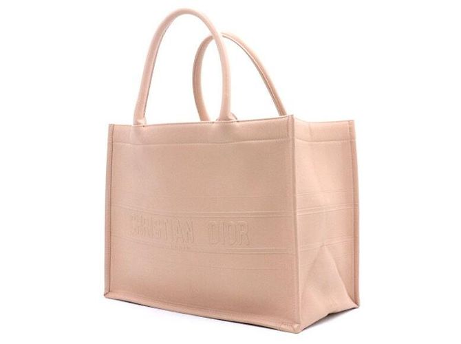 Dior Borsa Tote Medium in Vitello Rosa - vista 2