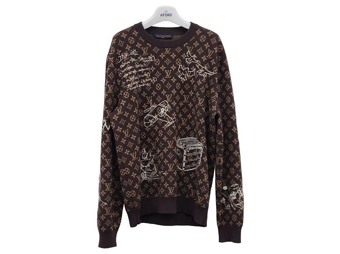 Louis Vuitton Embroidered Knit Black - view 4