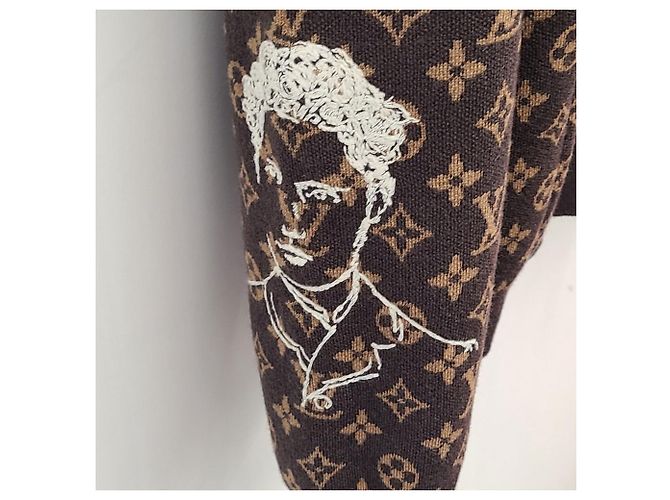 Louis Vuitton Embroidered Knit Black - view 7