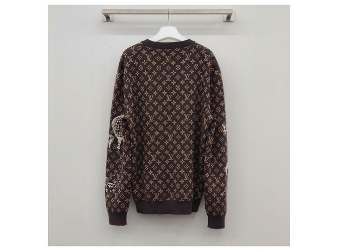 Louis Vuitton Embroidered Knit Black - view 8