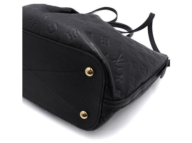 Louis Vuitton Monogram Empreinte Black Mazarine MM Tote and Shoulder Bag - view 7