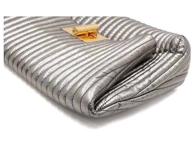 Tom Ford Clutch pieghevole da donna Argento Metallizzato - vista 10