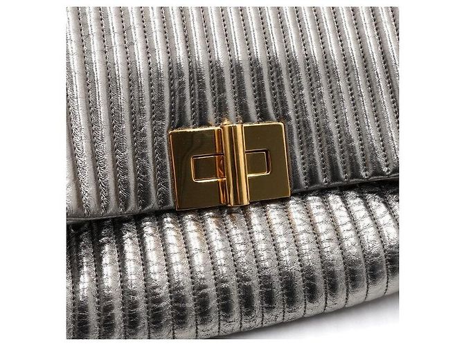 Tom Ford Clutch pieghevole da donna Argento Metallizzato - vista 9