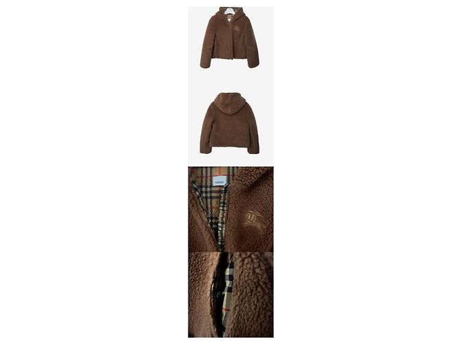 Burberry Fleecejacke Dusty Camel - Ansicht 2
