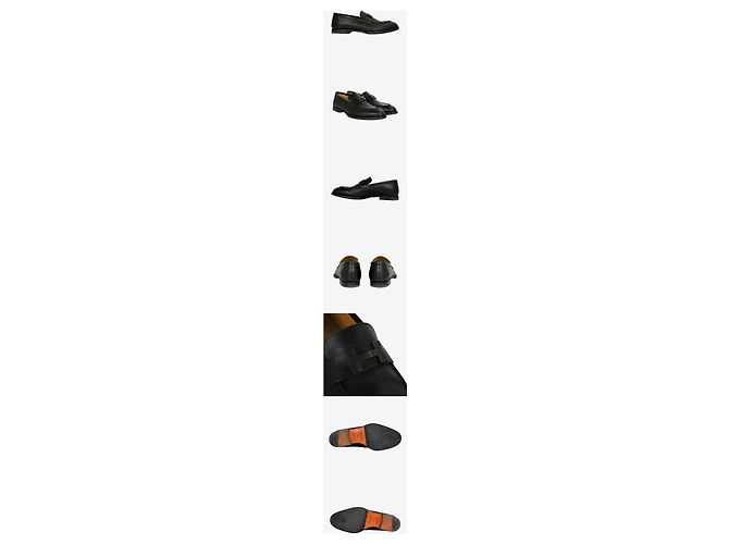 Hermès Mocassini neri da uomo KEXHDJBM Nero - vista 2