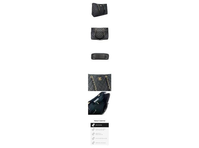 Chanel Borsa a tracolla Classic Caviar Nero - vista 2