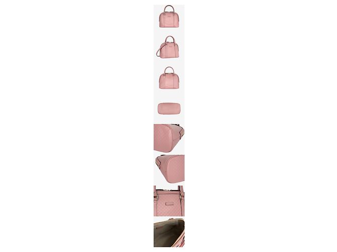 Gucci Borsa Dome Microshima Margo Top Handle Midi Pink Rosa - vista 2
