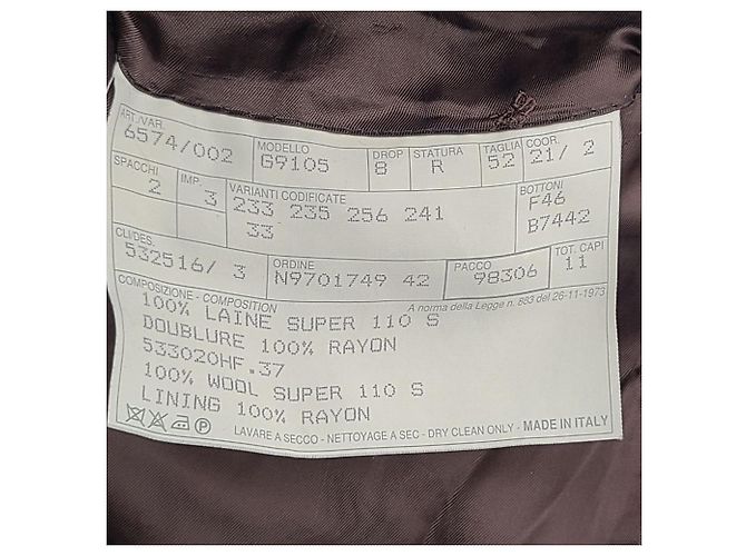 Hermès Wollblazer Schwarz - Ansicht 8