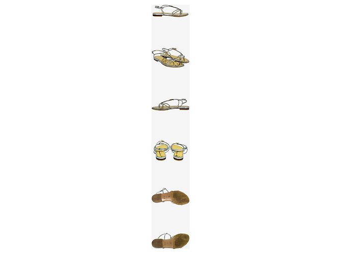 Louis Vuitton Sandali bassi Suncatcher D'oro - vista 2