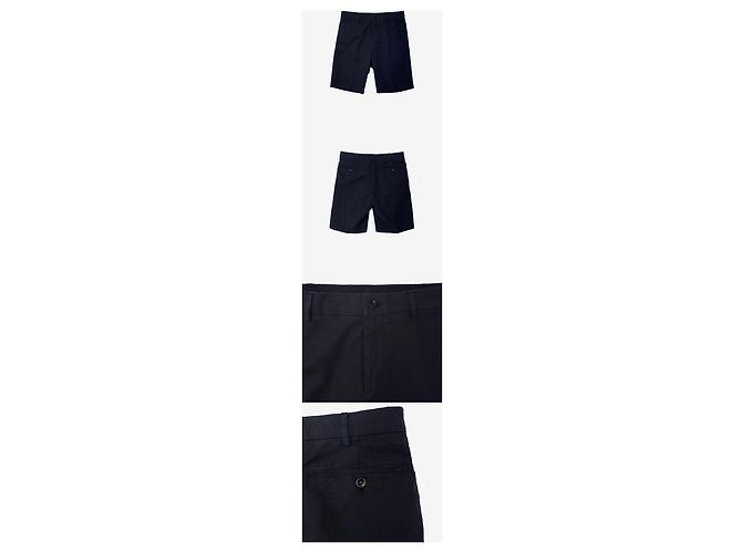 Loro Piana Bermuda Shorts Pants Navy Blu - vista 2