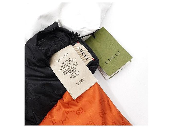 Gucci Mehrfarbiger Nylon-Stola Schal Tuch Mehrfarben - Ansicht 5
