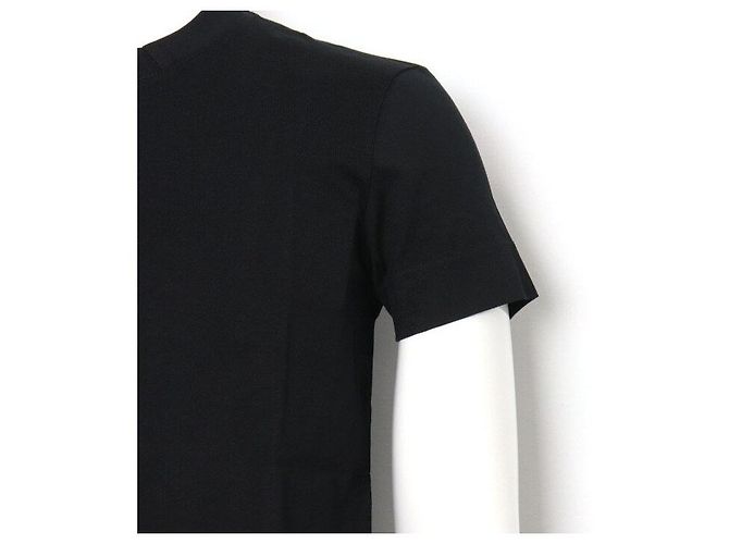 Givenchy Unisex T-Shirt aus Baumwolle in Schwarz mit Mini-Logo-Stickerei - Ansicht 3