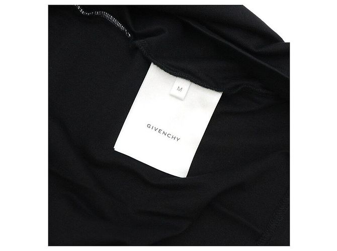Givenchy Unisex T-Shirt aus Baumwolle in Schwarz mit Mini-Logo-Stickerei - Ansicht 6