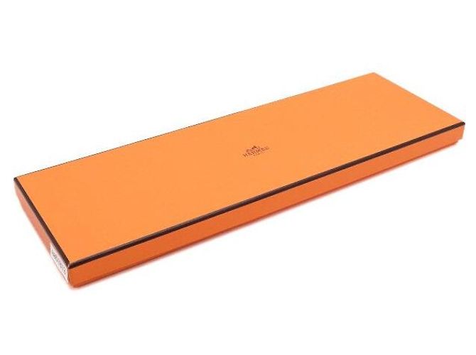 Hermès Seiden-Twilly-Schal l'Ombre des Boulevards Rot - Ansicht 5