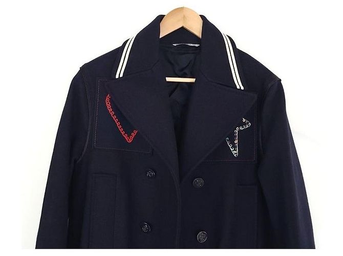 Valentino Abrigo bordado - vista 4