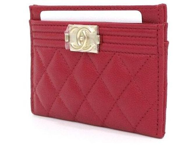 Chanel Kartenetui aus Caviar-Leder - Ansicht 2