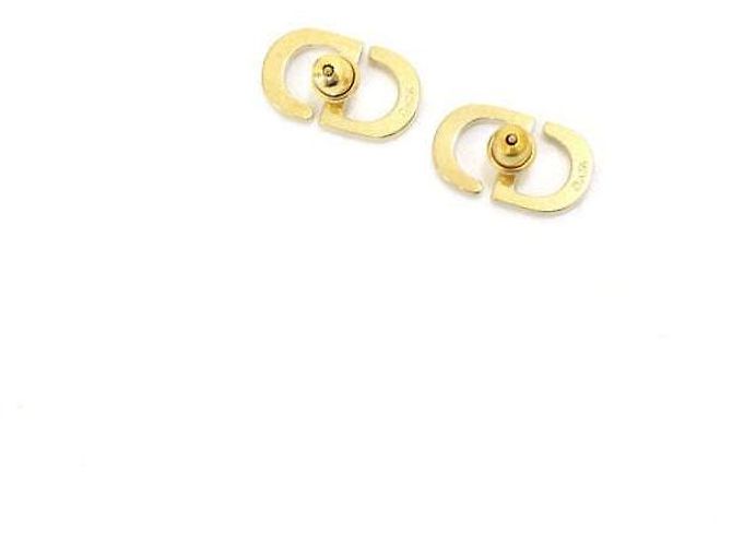 Dior Petit CD Crystal Gold Ohrringe Golden - Ansicht 5
