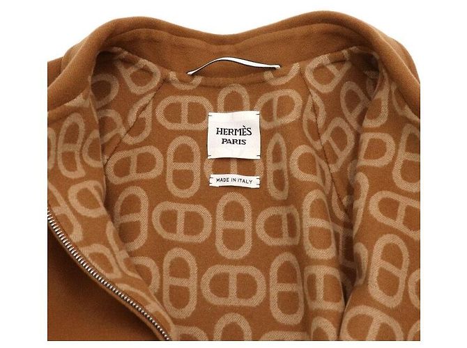 Hermès Giacca da donna Wool Brown Chaine d'Ancre Season Marrone - vista 5