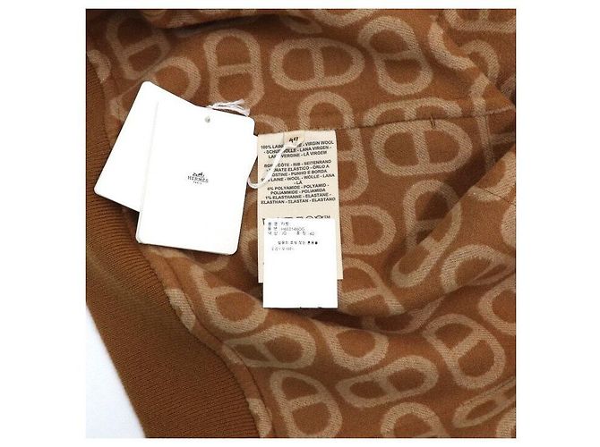 Hermès Giacca da donna Wool Brown Chaine d'Ancre Season Marrone - vista 6