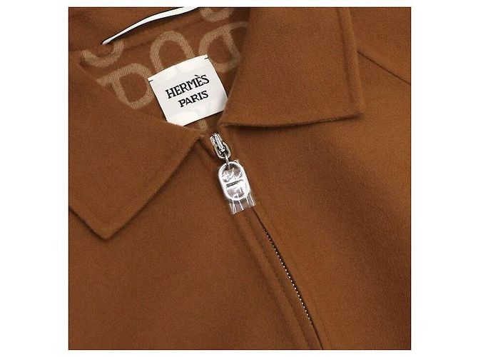 Hermès Giacca da donna Wool Brown Chaine d'Ancre Season Marrone - vista 7