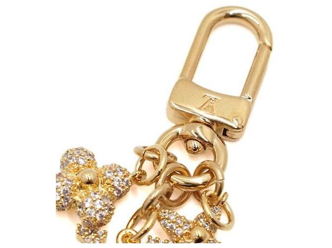 Louis Vuitton Portachiavi e charm per borsa Micro LV Iconic D'oro - vista 3