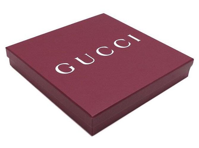 Gucci Sciarpa in maglia di lana blu scuro con logo iniziale da uomo - vista 6