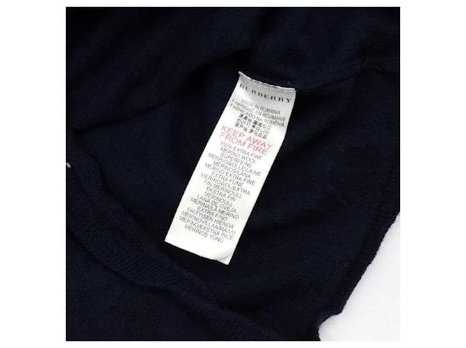 Burberry Junior Langarm-Cardigan Blau - Ansicht 4